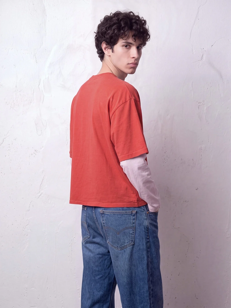POLERA HOMBRE INDEX ALGODÓN BOXY FIT - 2