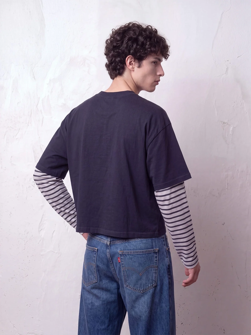 POLERA HOMBRE INDEX ALGODÓN BOXY FIT - 2