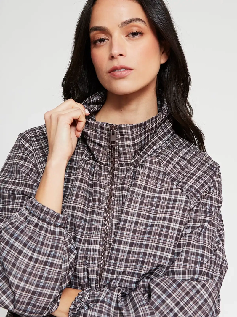 CHAQUETA MUJER INDEX CORTAVIENTO PRINT - 4