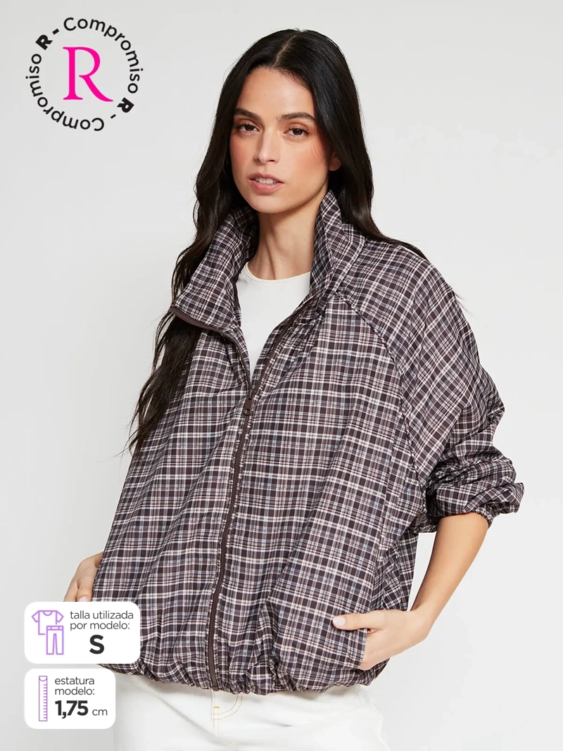 CHAQUETA MUJER INDEX CORTAVIENTO PRINT - 1