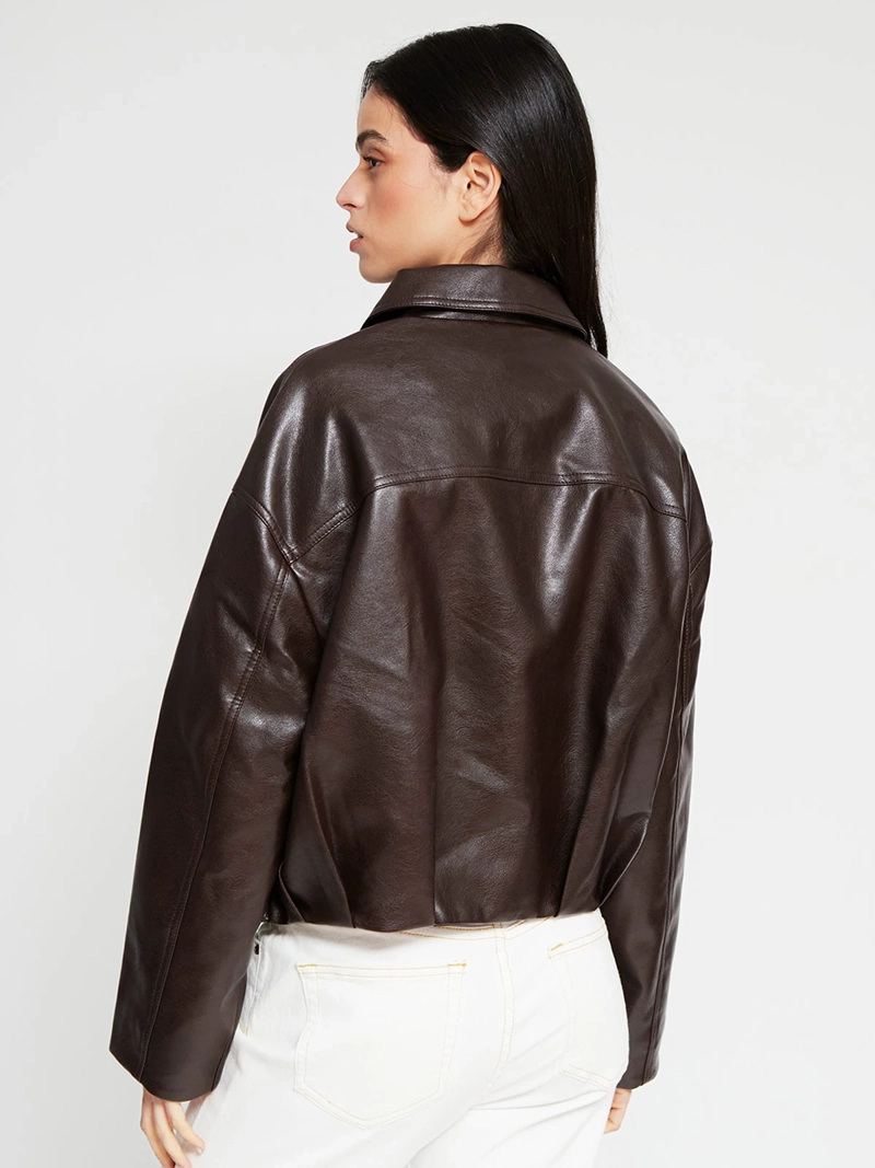 CHAQUETA MUJER INDEX BOMBER CINTURÓN - 3