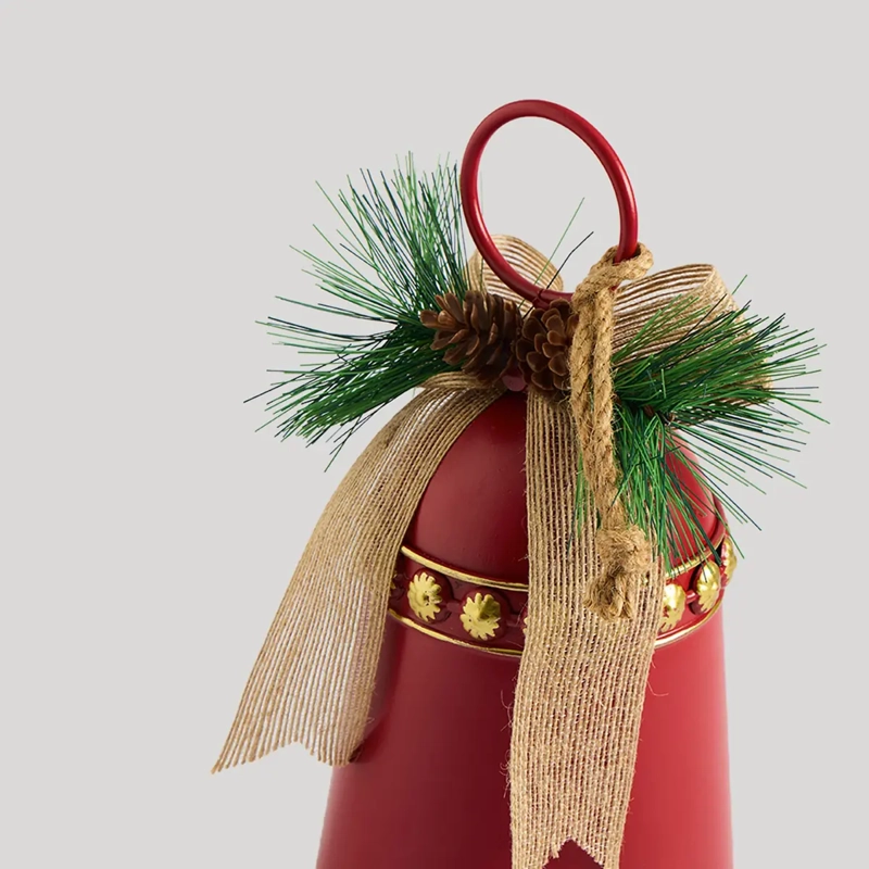 ADORNO NAVIDEÑO RIPLEY HOME TRADITIONAL XMAS CAMPANA XL - 2