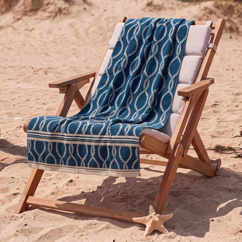 TOALLA DE PLAYA REGATTA VELOUR CUERDAS