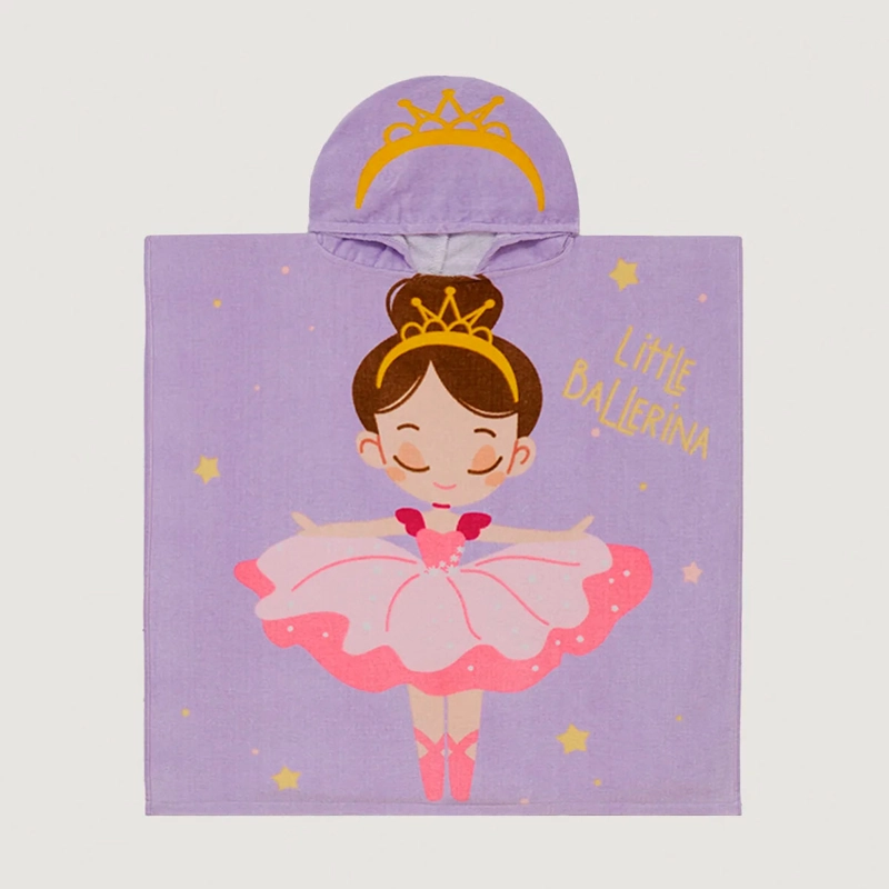 PONCHO TOALLA RIPLEY HOME BALLET  - 2