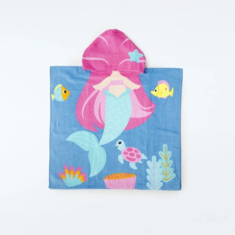 PONCHO TOALLA RIPLEY HOME MERMAID