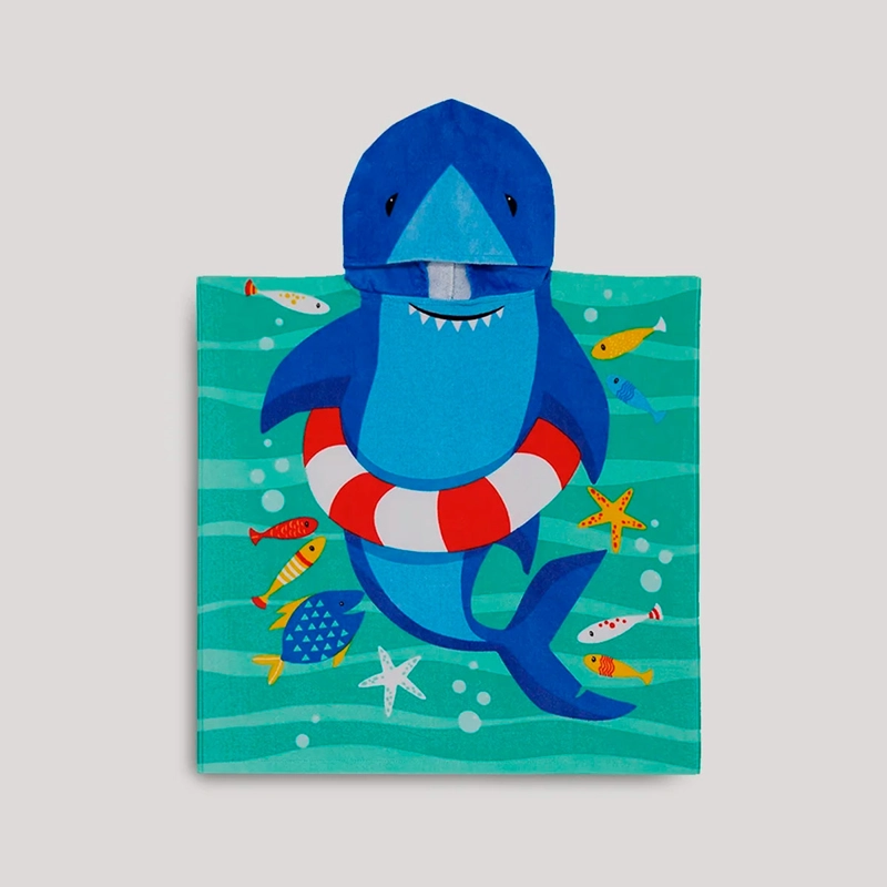PONCHO TOALLA RIPLEY HOME SHARK  - 2