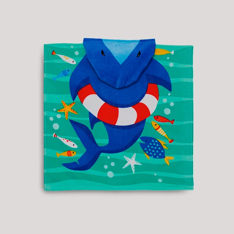 PONCHO TOALLA RIPLEY HOME SHARK  - 3