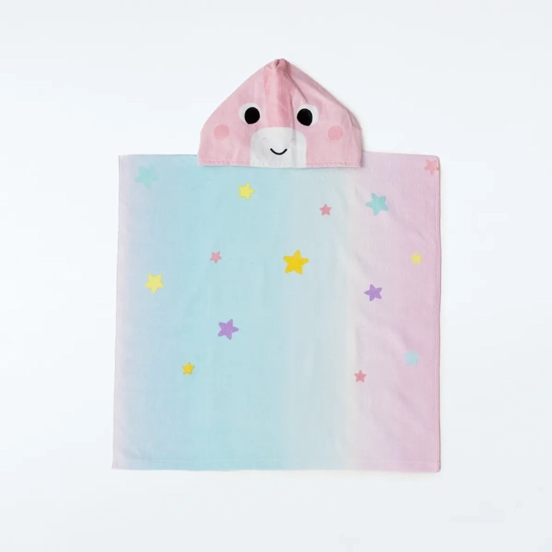 PONCHO TOALLA RIPLEY HOME UNICORN