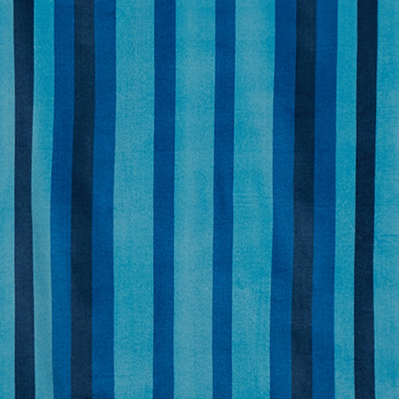 TOALLA DE PLAYA RIPLEY HOME VELOUR LINES AZUL - 5