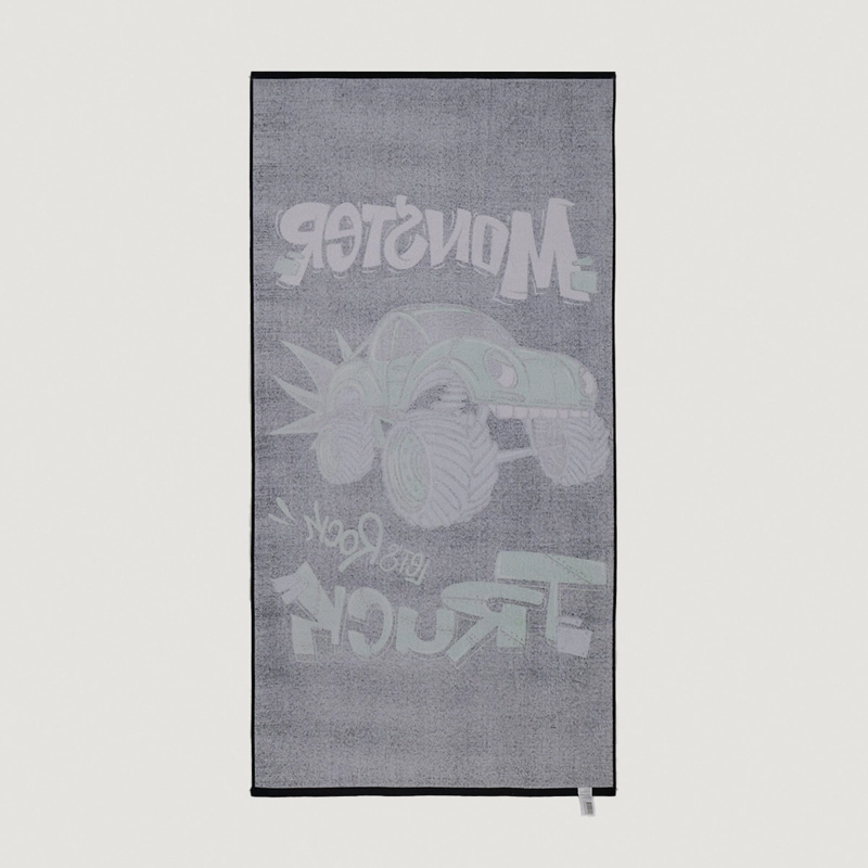 TOALLA DE PLAYA RIPLEY HOME VELOUR MONSTER TRUCK - 3