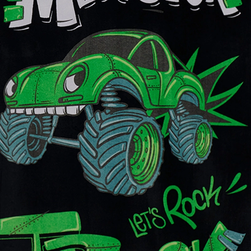 TOALLA DE PLAYA RIPLEY HOME VELOUR MONSTER TRUCK - 5
