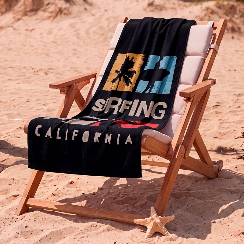 TOALLA DE PLAYA CLOUDBREAK VELOUR SURFING CALI - 1