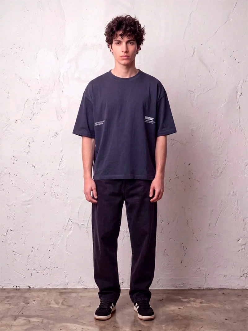 POLERA HOMBRE INDEX ALGODÓN MANGA CORTA - 4
