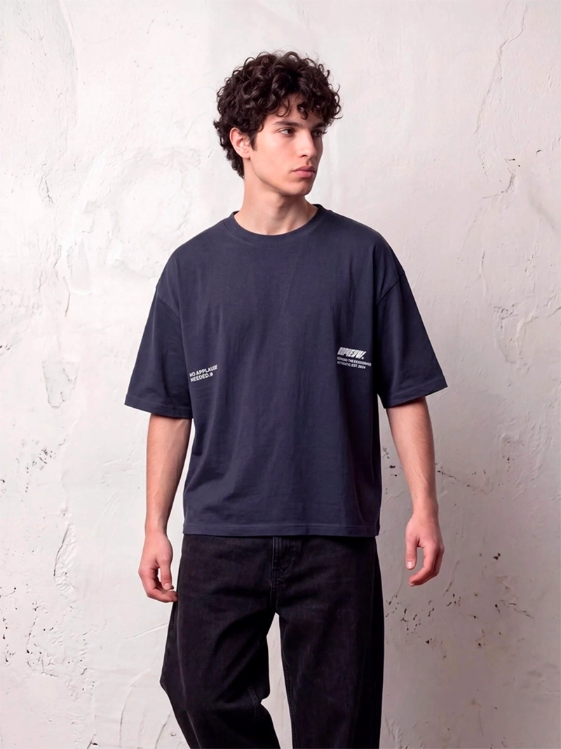 POLERA HOMBRE INDEX ALGODÓN MANGA CORTA