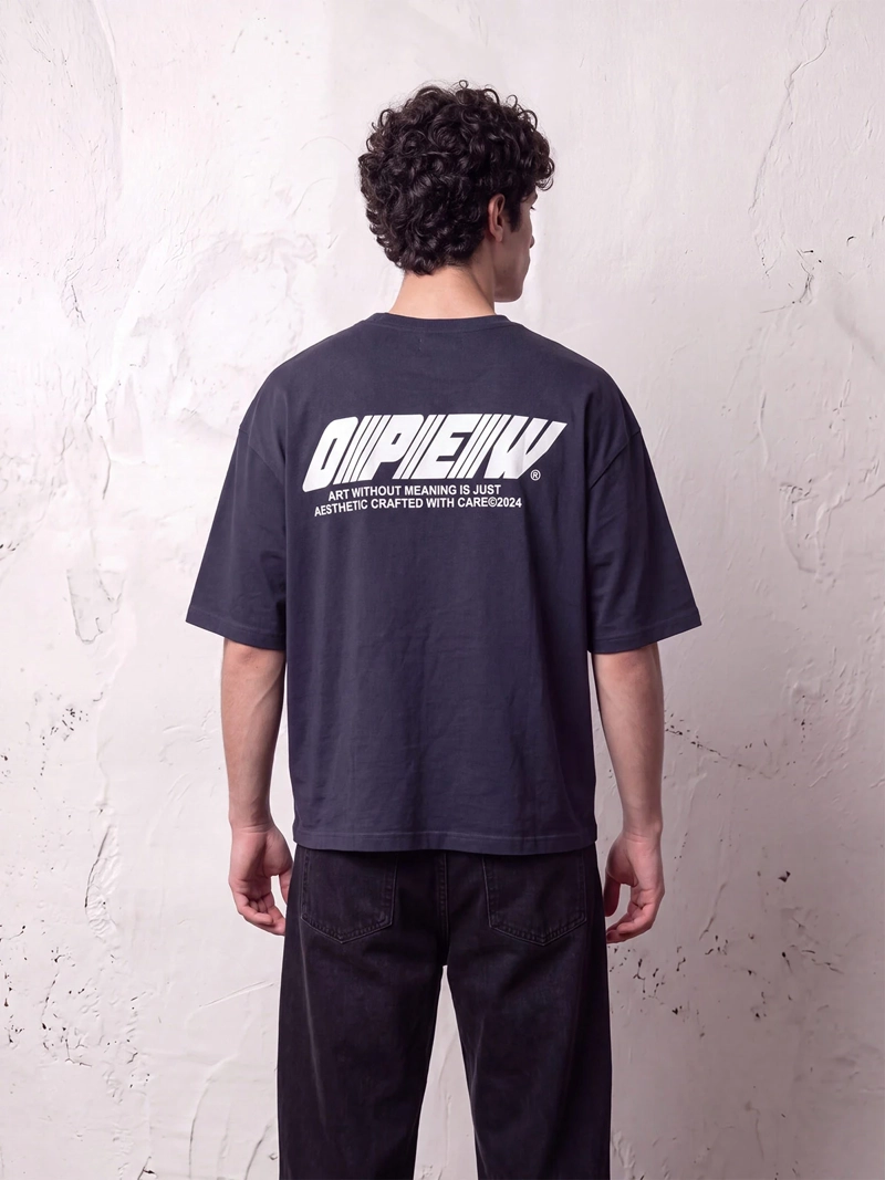 POLERA HOMBRE INDEX ALGODÓN MANGA CORTA BOXY FIT - 2