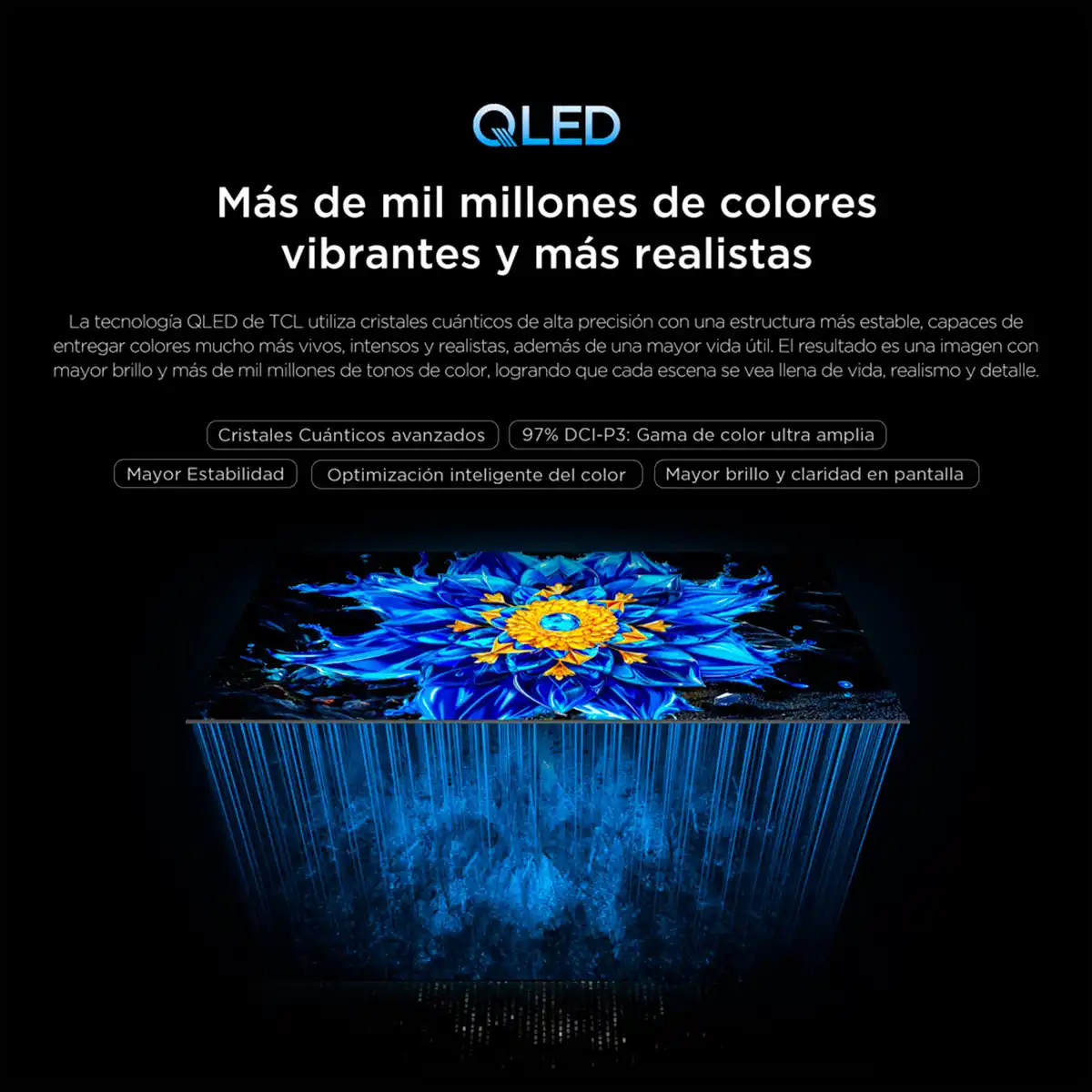 SMART TV TCL QLED 4K UHD 43” 43P7L - 4