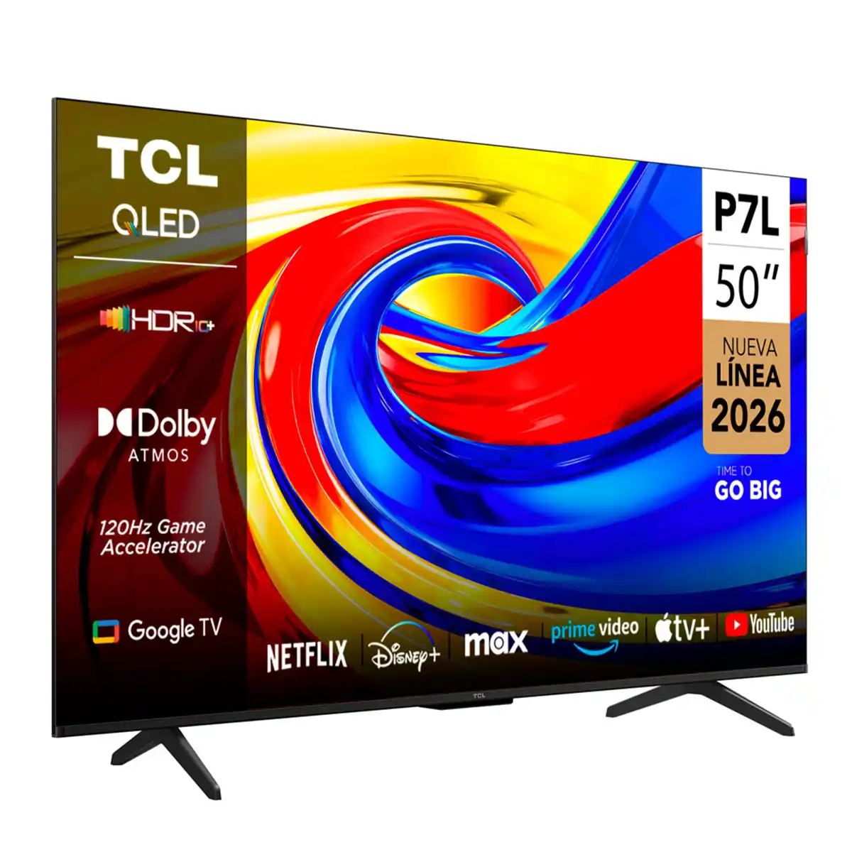 SMART TV TCL QLED 4K UHD 50” 50P7L - 2