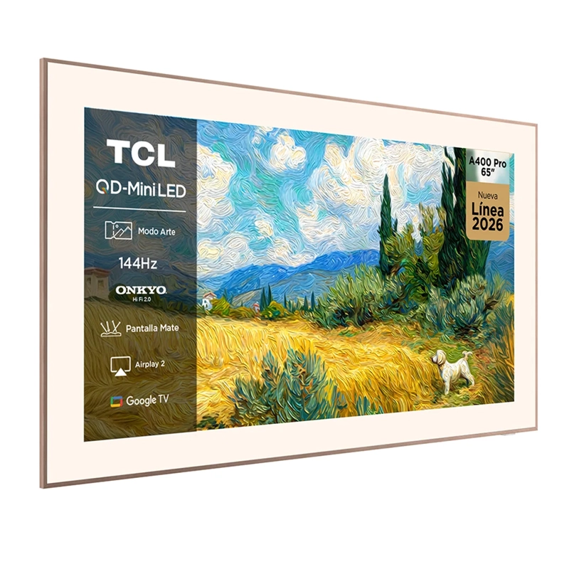 SMART TV TCL QD MINI LED 4K UHD 65” ART TV A400 PRO - 11