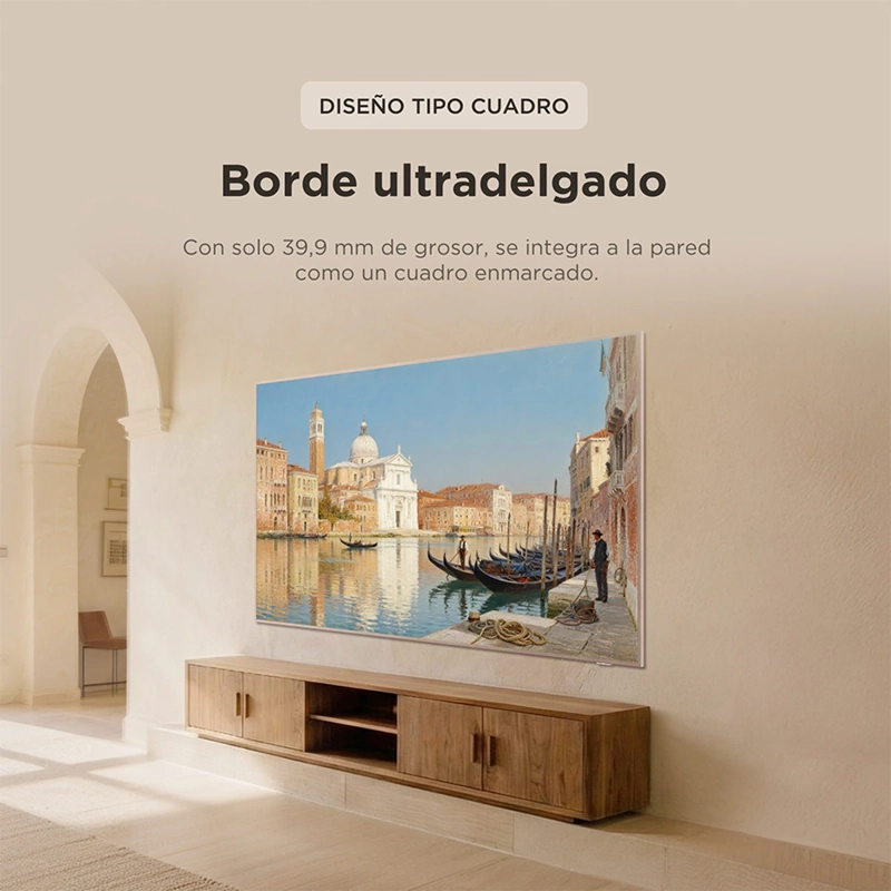 SMART TV TCL QD MINI LED 4K UHD 65” ART TV A400 PRO - 5
