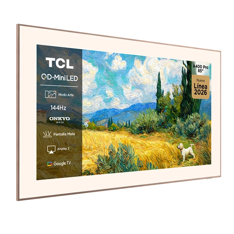 SMART TV TCL QD MINI LED 4K UHD 85” ART TV A400 PRO - 11