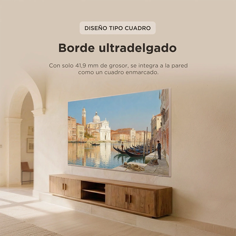 SMART TV TCL QD MINI LED 4K UHD 85” ART TV A400 PRO - 5