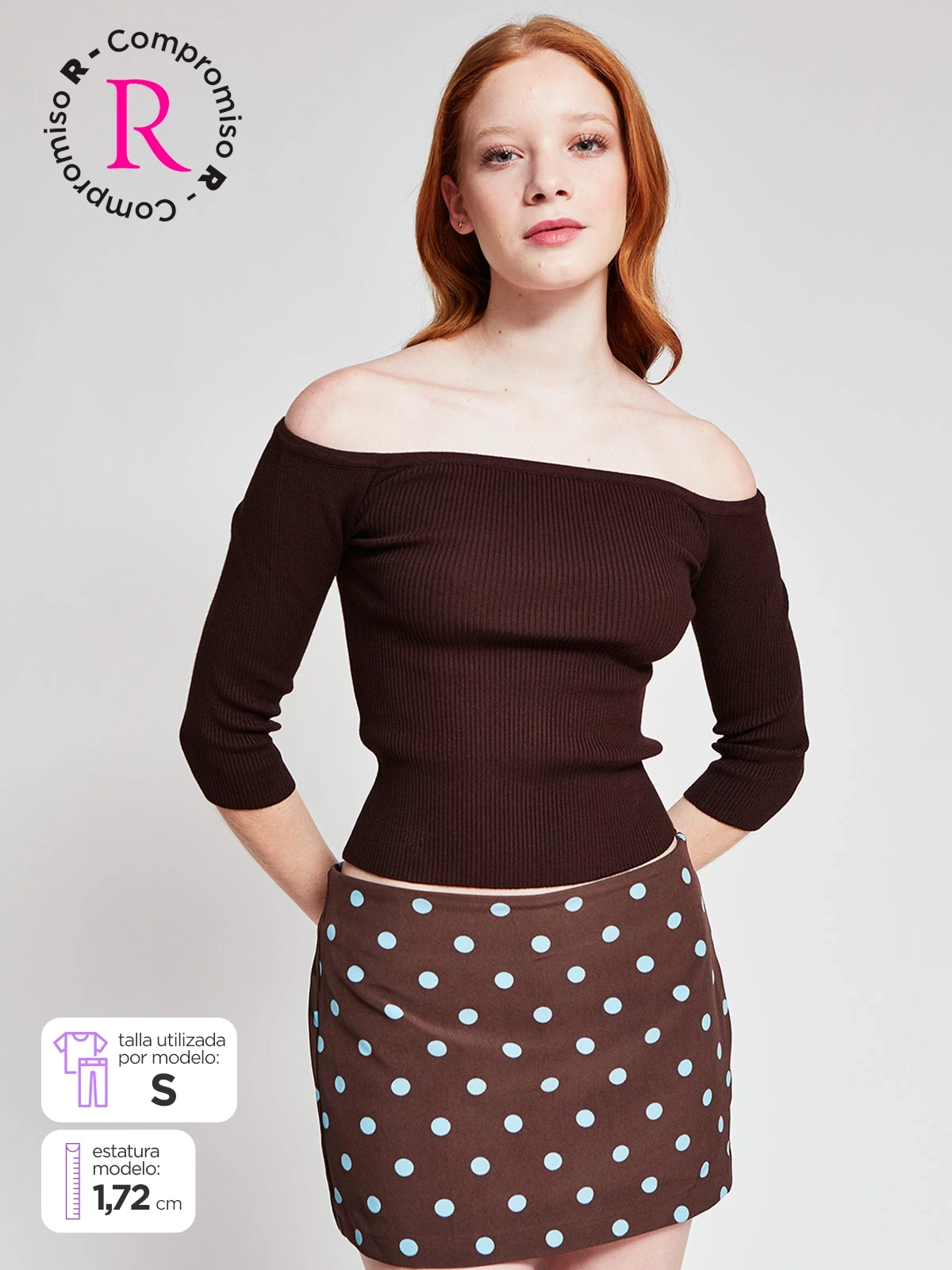 POLERA MUJER INDEX MANGA LARGA RIB