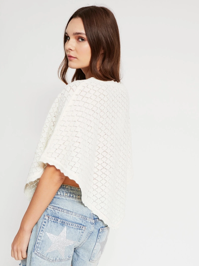 SWEATER MUJER INDEX ALGODÓN CAPA CALADA - 2