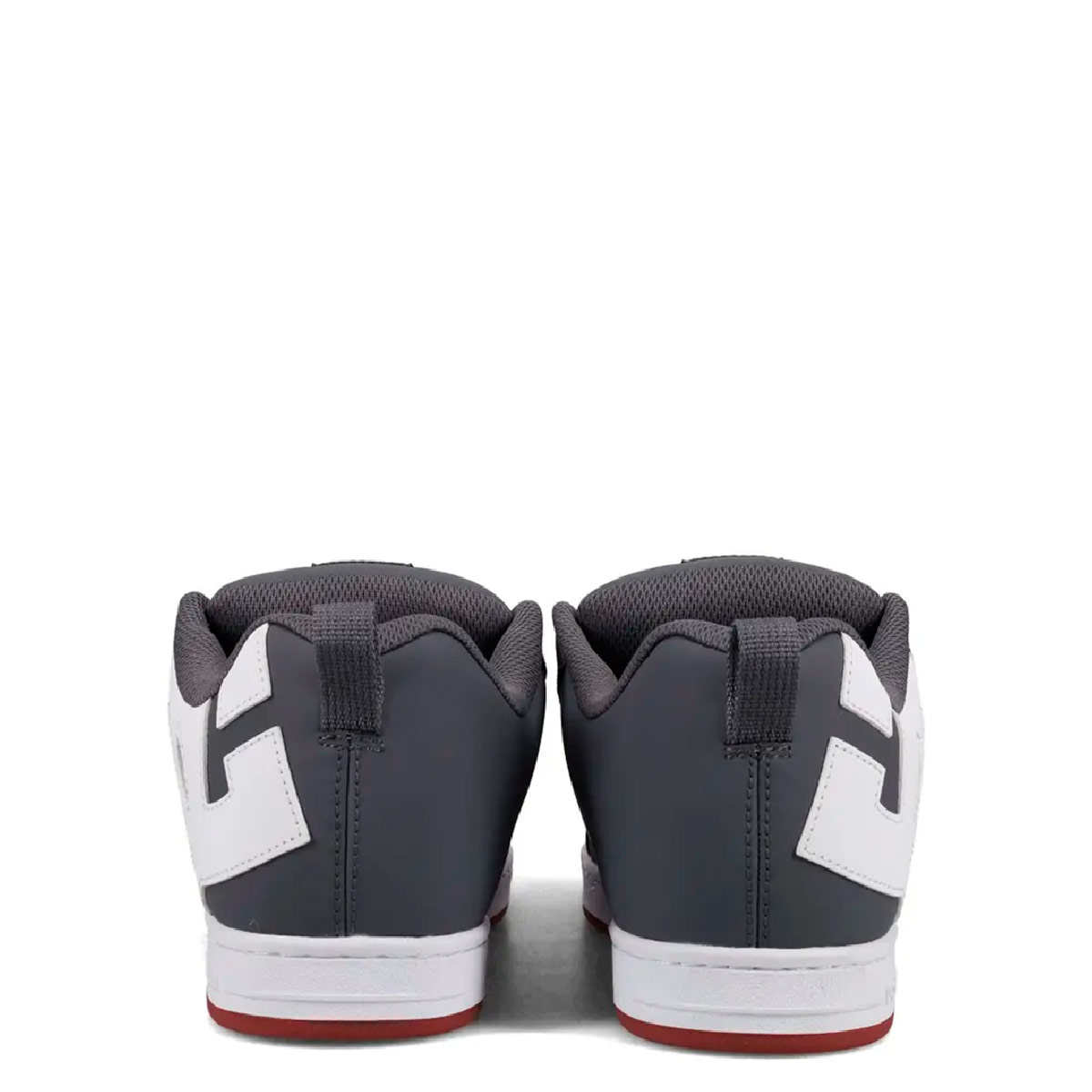 ZAPATILLAS HOMBRE DC SHOES URBANO GRIS COURT GRAFFIK CUERO - 5