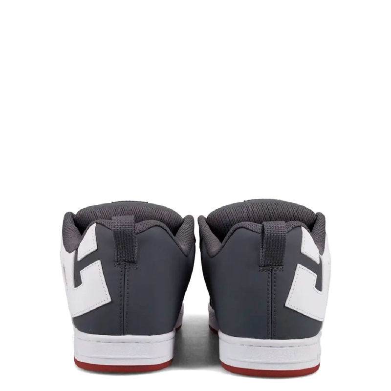 ZAPATILLAS HOMBRE DC SHOES URBANO GRIS COURT GRAFFIK CUERO - 5