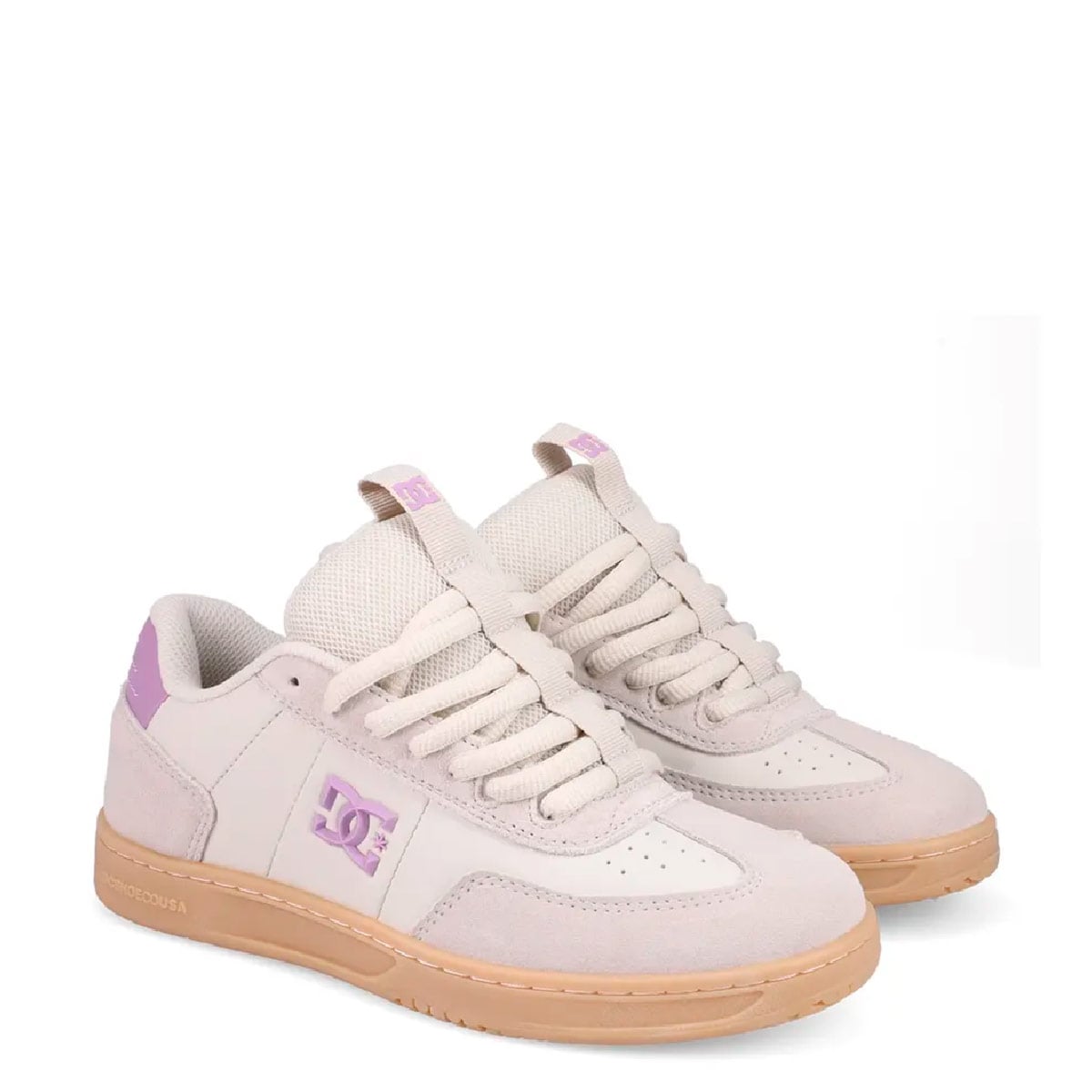 ZAPATILLAS MUJER DC SHOES URBANO ROSADO ASTRIX CUERO - 2