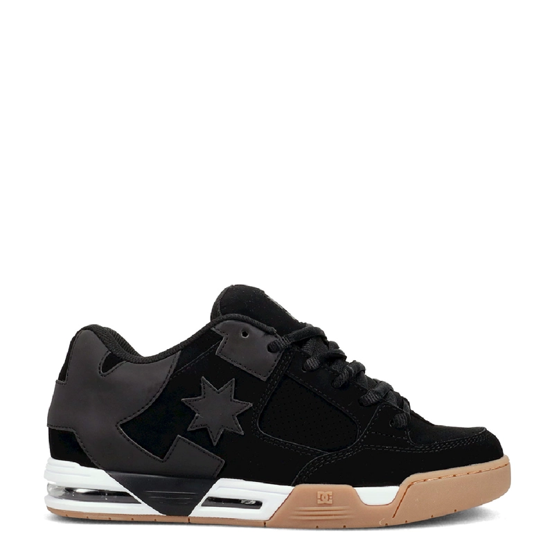 ZAPATILLAS HOMBRE DC SHOES URBANO NEGRO COMMAND CUERO - 1