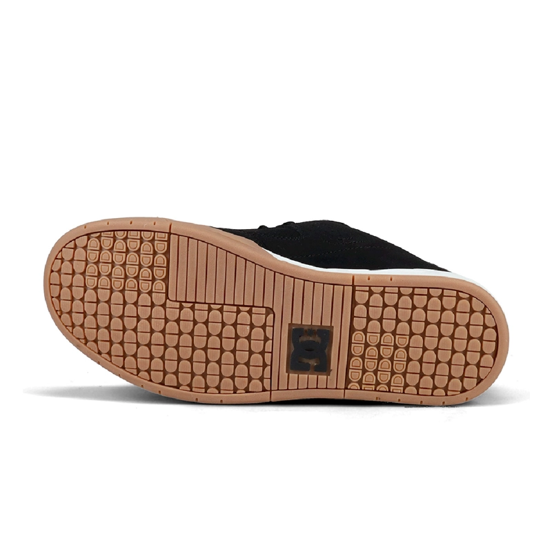 ZAPATILLAS HOMBRE DC SHOES URBANO NEGRO COMMAND CUERO - 7