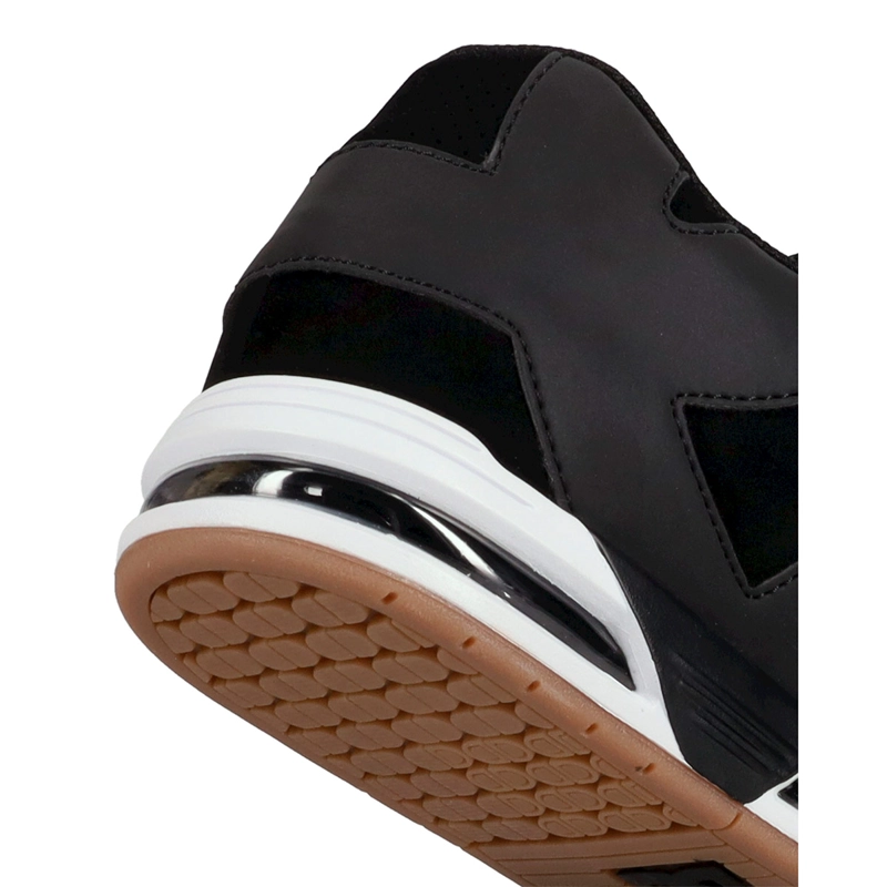ZAPATILLAS HOMBRE DC SHOES URBANO NEGRO COMMAND CUERO - 9