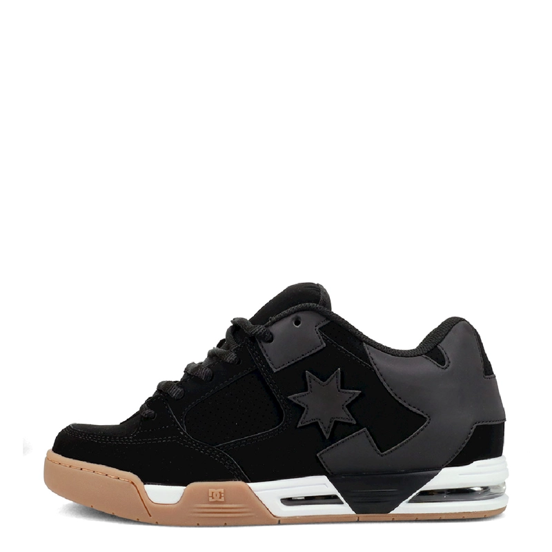 ZAPATILLAS HOMBRE DC SHOES URBANO NEGRO COMMAND CUERO - 3