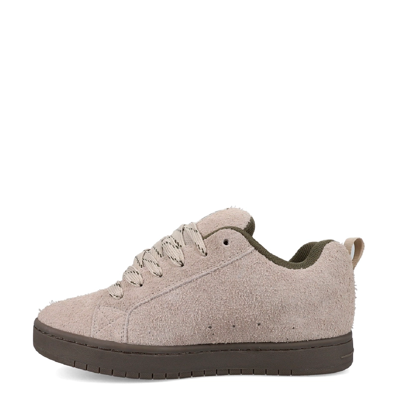 ZAPATILLAS HOMBRE DC SHOES URBANO CAFÉ COURT GRAFFIK SE CUERO - 4