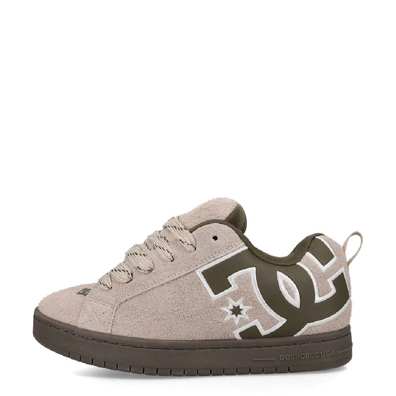 ZAPATILLAS HOMBRE DC SHOES URBANO CAFÉ COURT GRAFFIK SE CUERO - 3