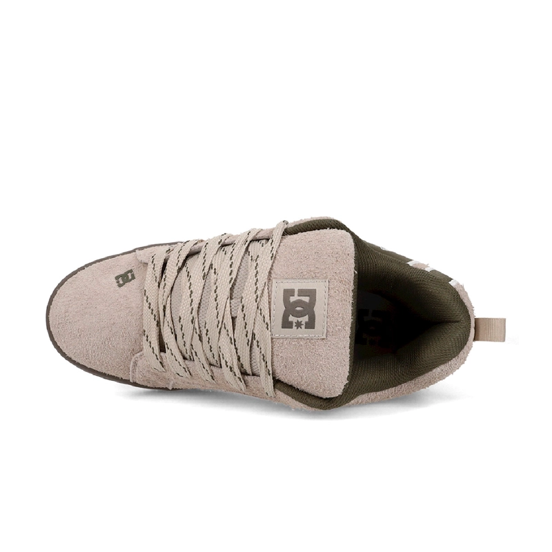 ZAPATILLAS HOMBRE DC SHOES URBANO CAFÉ COURT GRAFFIK SE CUERO - 5