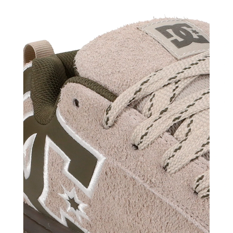ZAPATILLAS HOMBRE DC SHOES URBANO CAFÉ COURT GRAFFIK SE CUERO - 8