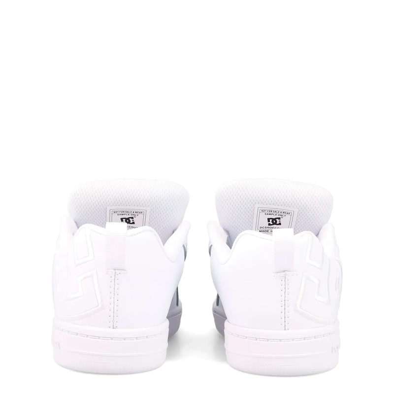 ZAPATILLAS NIÑO DC SHOES URBANO BLANCO COURT GRAFFIK CUERO - 5