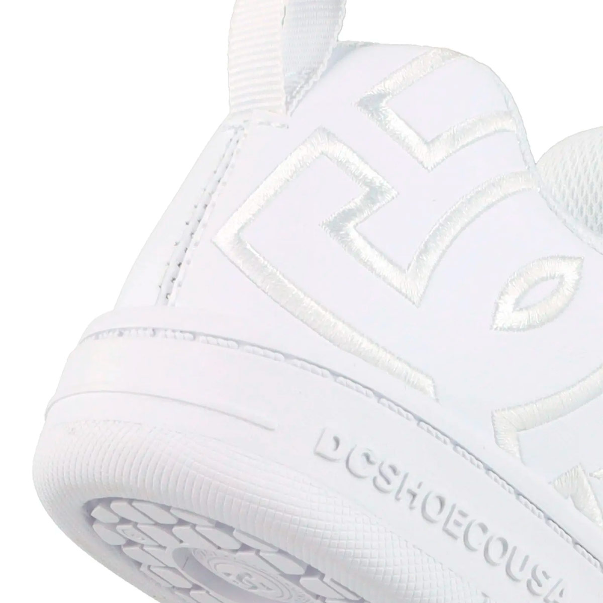 ZAPATILLAS NIÑO DC SHOES URBANO BLANCO COURT GRAFFIK CUERO - 7