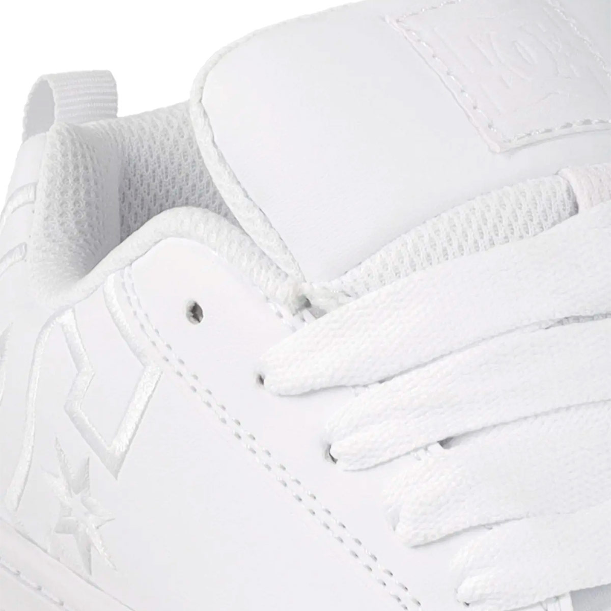 ZAPATILLAS NIÑO DC SHOES URBANO BLANCO COURT GRAFFIK CUERO - 8