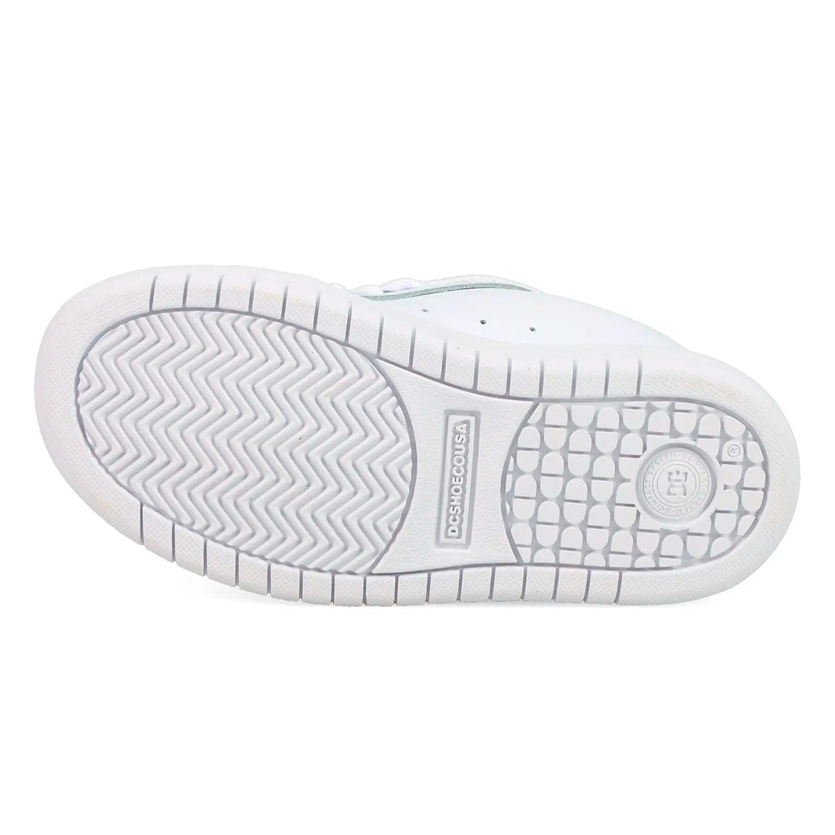 ZAPATILLAS NIÑO DC SHOES URBANO BLANCO COURT GRAFFIK CUERO - 6