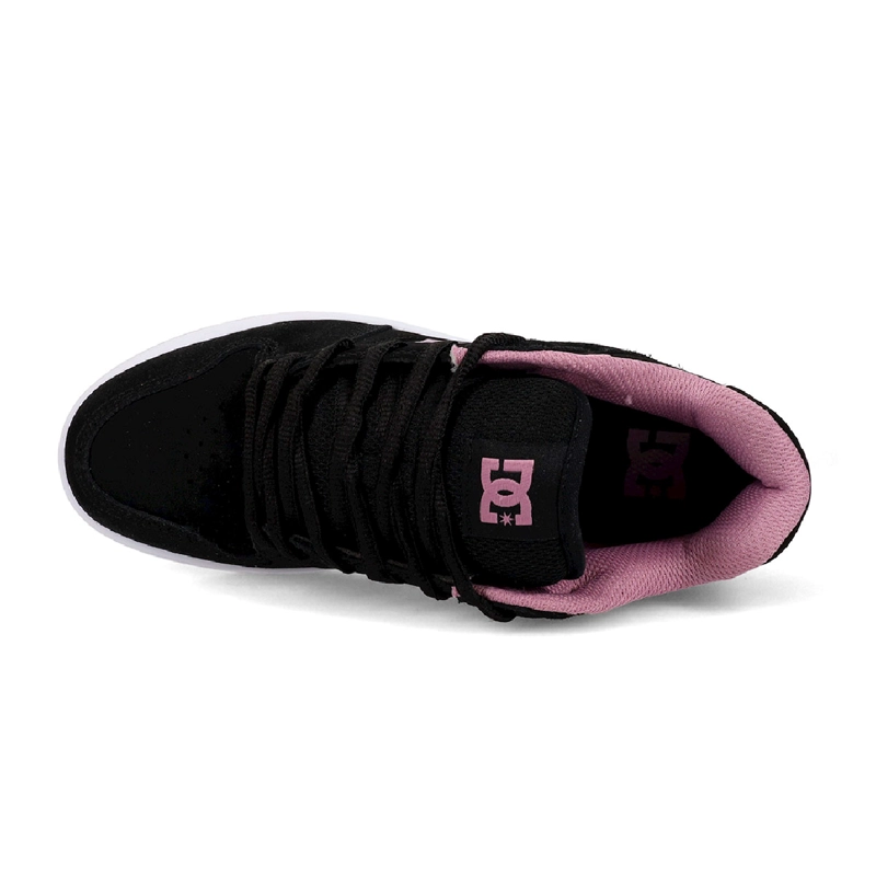 ZAPATILLAS MUJER DC SHOES URBANO NEGRO MANTECA 4 CUERO - 5