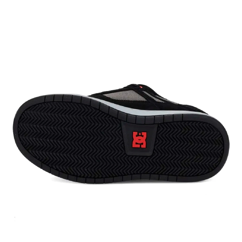 ZAPATILLAS NIÑO DC SHOES URBANO NEGRO STAG CUERO - 6