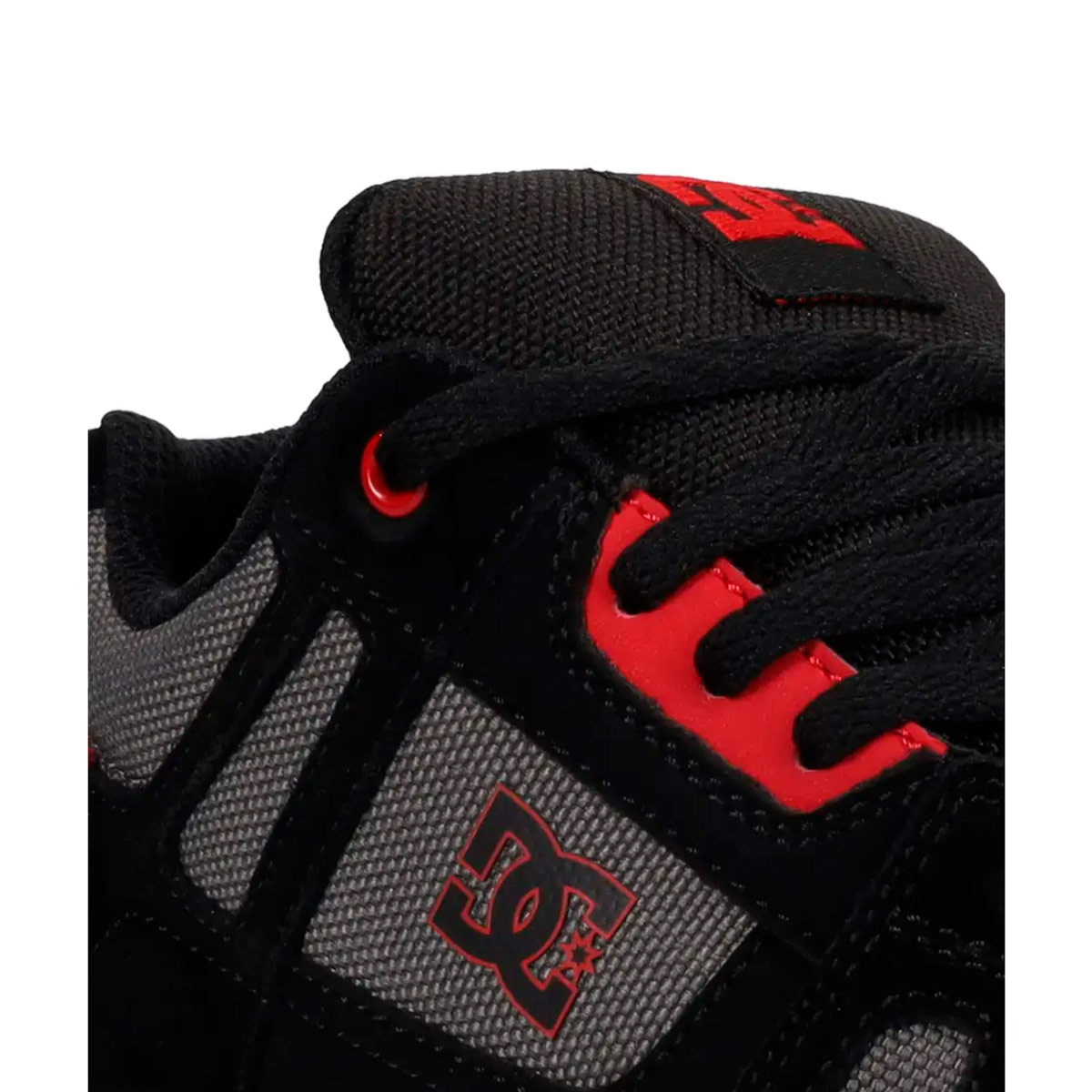 ZAPATILLAS NIÑO DC SHOES URBANO NEGRO STAG CUERO - 7