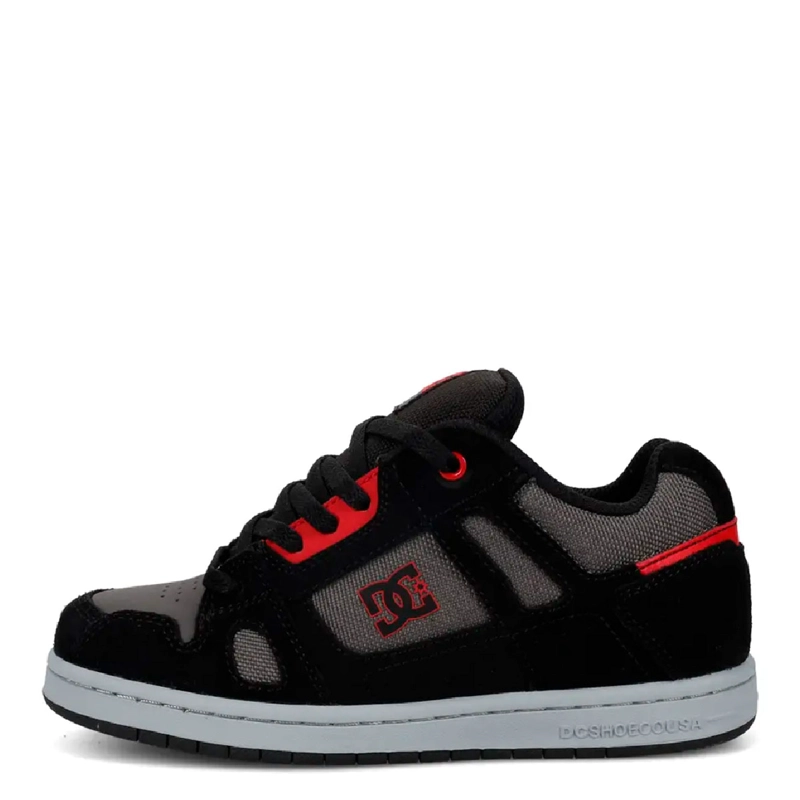 ZAPATILLAS NIÑO DC SHOES URBANO NEGRO STAG CUERO - 3