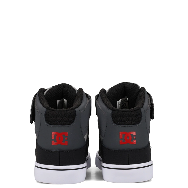 ZAPATILLAS NIÑO DC SHOES URBANO GRIS PURE HI CUERO - 8