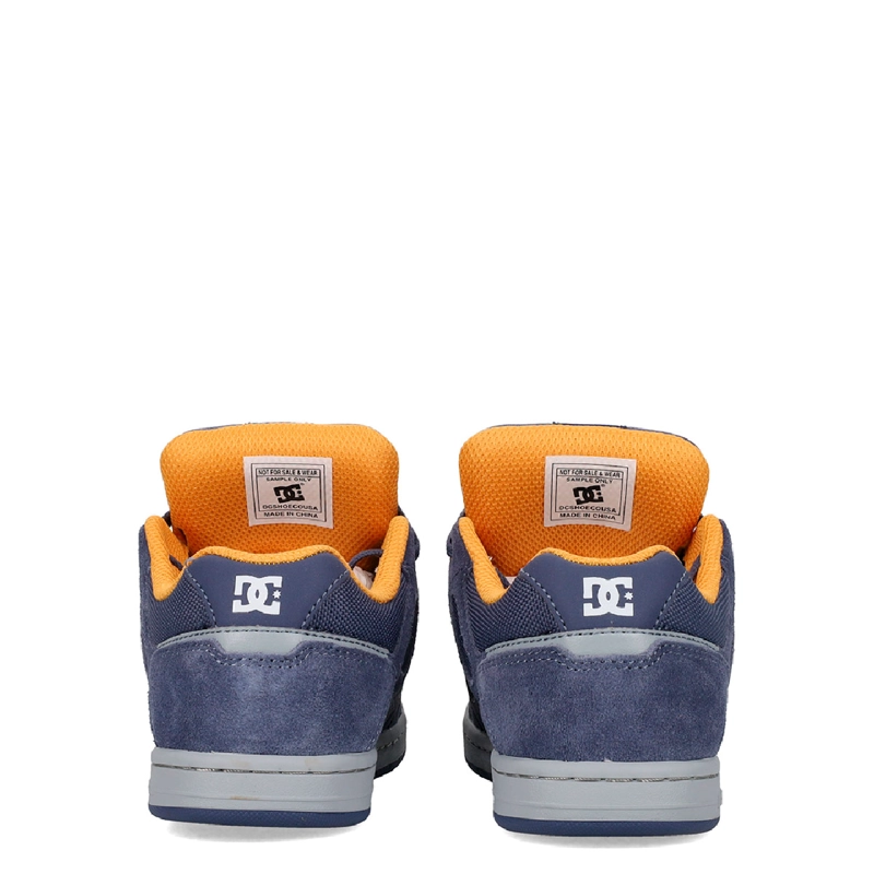 ZAPATILLAS NIÑO DC SHOES URBANO AZUL STAG CUERO - 6