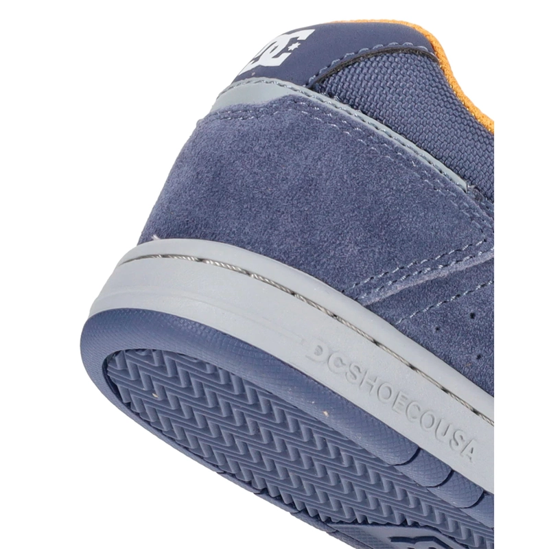 ZAPATILLAS NIÑO DC SHOES URBANO AZUL STAG CUERO - 9