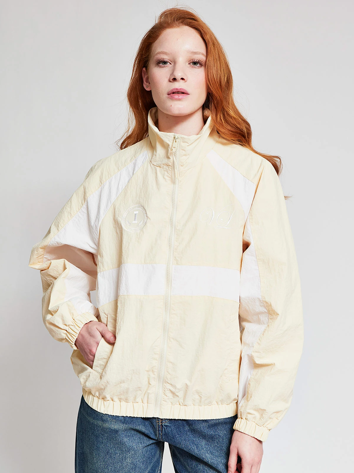 CHAQUETA MUJER INDEX CORTAVIENTO BORDADO - 2